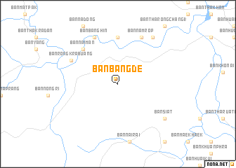 map of Ban Bang De