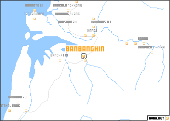 map of Ban Bang Hin