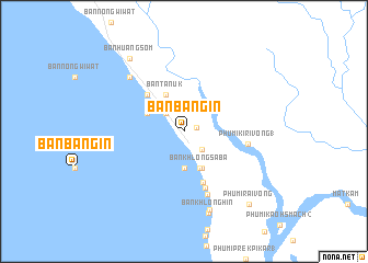 map of Ban Bang In