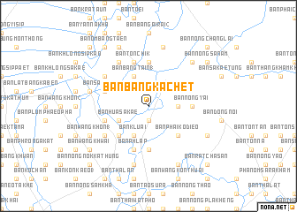 map of Ban Bang Kachet