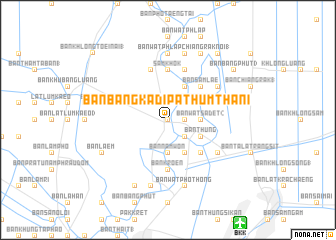 map of Ban Bang Kadi Pathum Thani