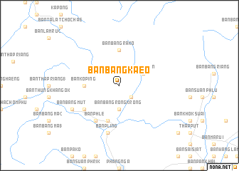 map of Ban Bang Kaeo