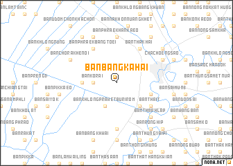 map of Ban Bang Kahai