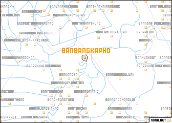 map of Ban Bang Kapho