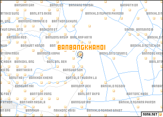 map of Ban Bang Khamoi