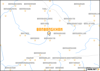 map of Ban Bang Kham