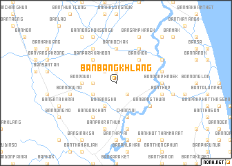 map of Ban Bang Khlang