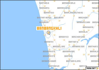 map of Ban Bang Khli