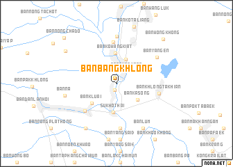 map of Ban Bang Khlong