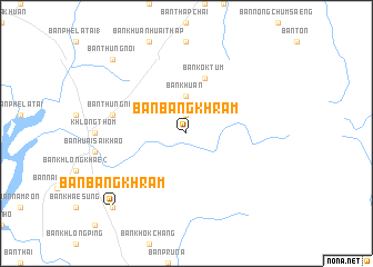 map of Ban Bang Khram