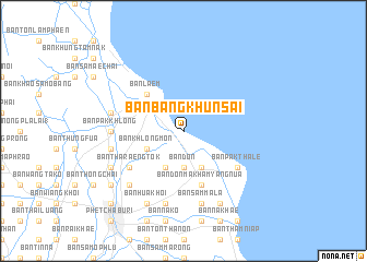 map of Ban Bang Khun Sai
