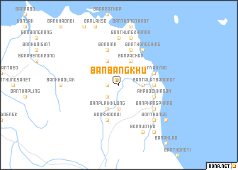 map of Ban Bang Khu