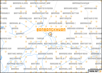 map of Ban Bang Khwan