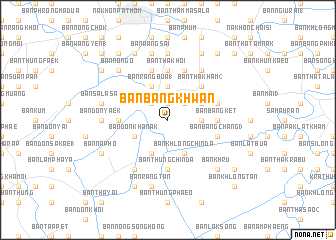 map of Ban Bang Khwan