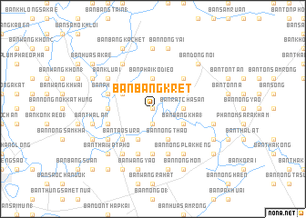 map of Ban Bang Kret