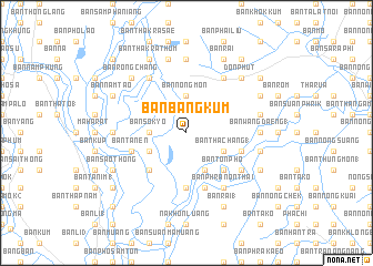 map of Ban Bang Kum