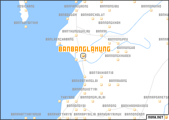 map of Ban Bang Lamung