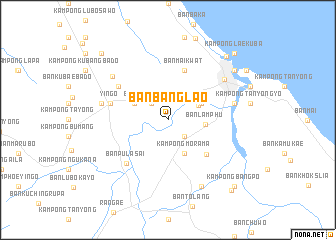 map of Ban Bang Lao