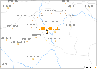 map of Ban Bangli