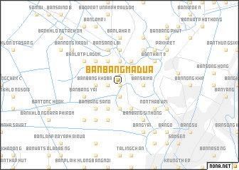 map of Ban Bang Madua