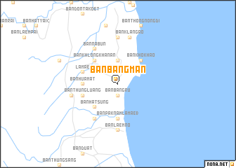 map of Ban Bang Man