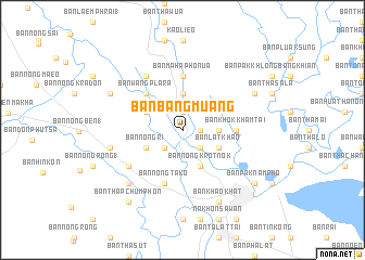 map of Ban Bang Muang