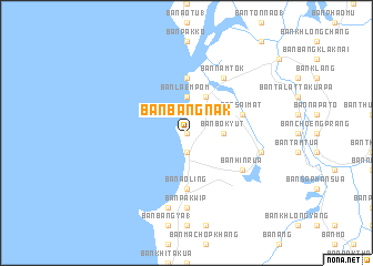 map of Ban Bang Nak