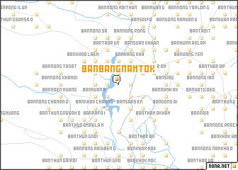 map of Ban Bang Nam Tok