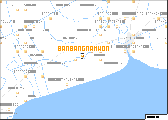 map of Ban Bang Nam Won