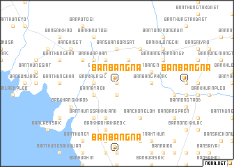 map of Ban Bang Na