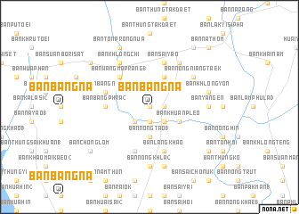 map of Ban Bang Na