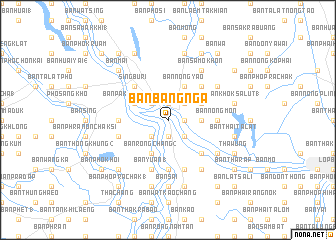 map of Ban Bang Nga