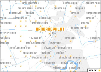 map of Ban Bang Phlat