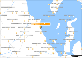 map of Ban Bang Pin