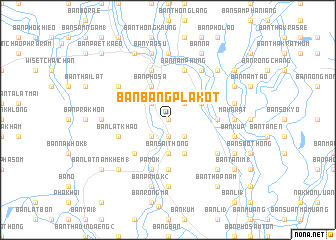 map of Ban Bang Pla Kot