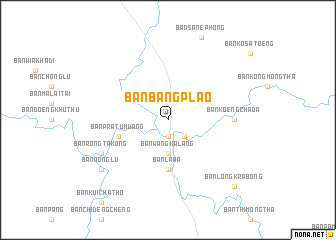 map of Ban Bang Pla O