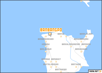 map of Ban Bang Po