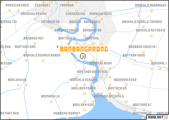 map of Ban Bang Prong