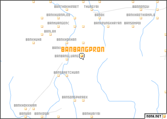 map of Ban Bang Pron