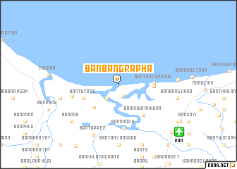 map of Ban Bang Ra Pha