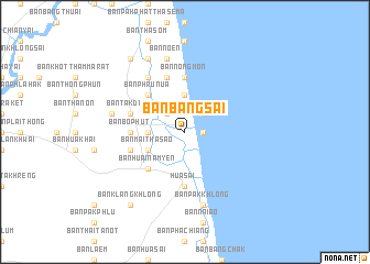 map of Ban Bang Sai
