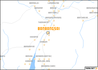 map of Ban Bang Sai