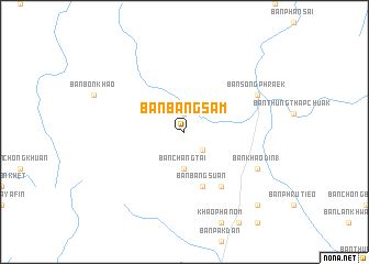 map of Ban Bang Sam
