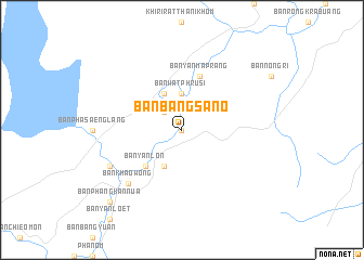 map of Ban Bang Sano