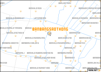 map of Ban Bang Sao Thong