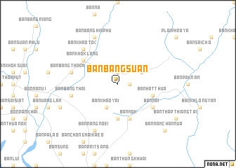 map of Ban Bang Suan