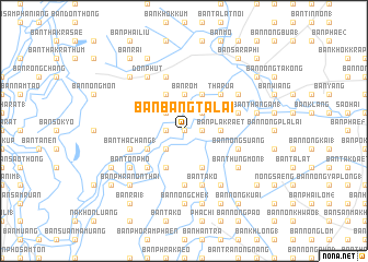 map of Ban Bang Talai