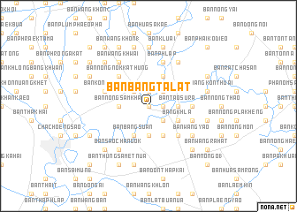 map of Ban Bang Talat