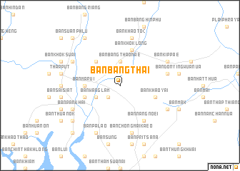 map of Ban Bang Thai