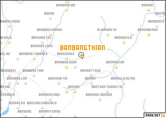 map of Ban Bang Thian